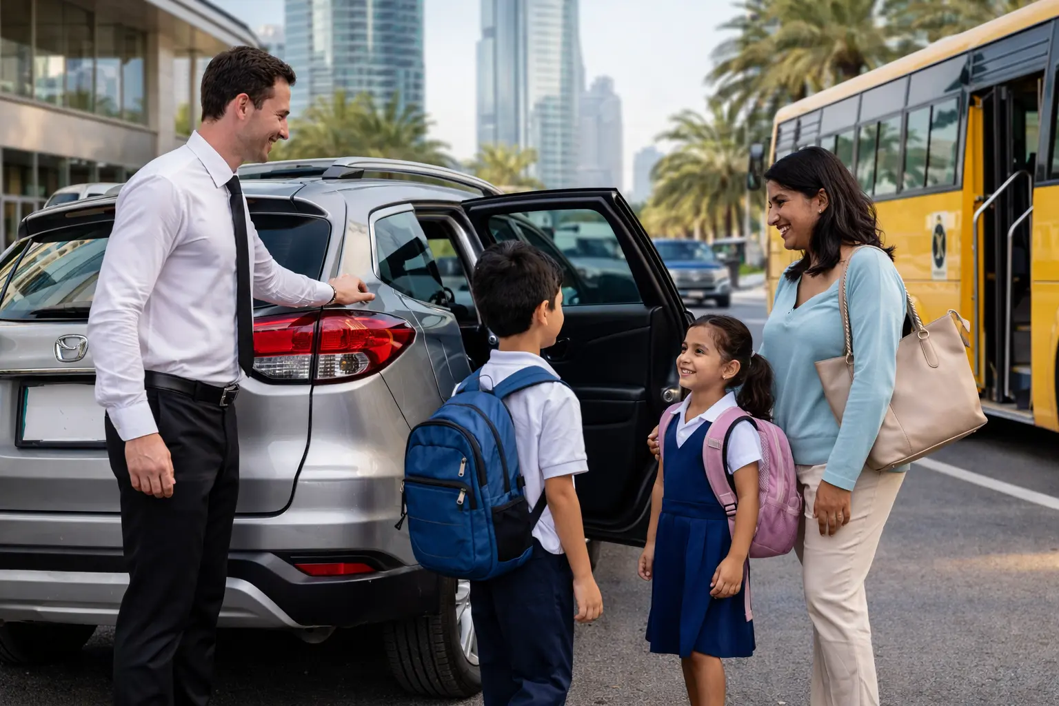 Monthly Driver Service in Dubai for Your Own Car service by FWF Safe Driver