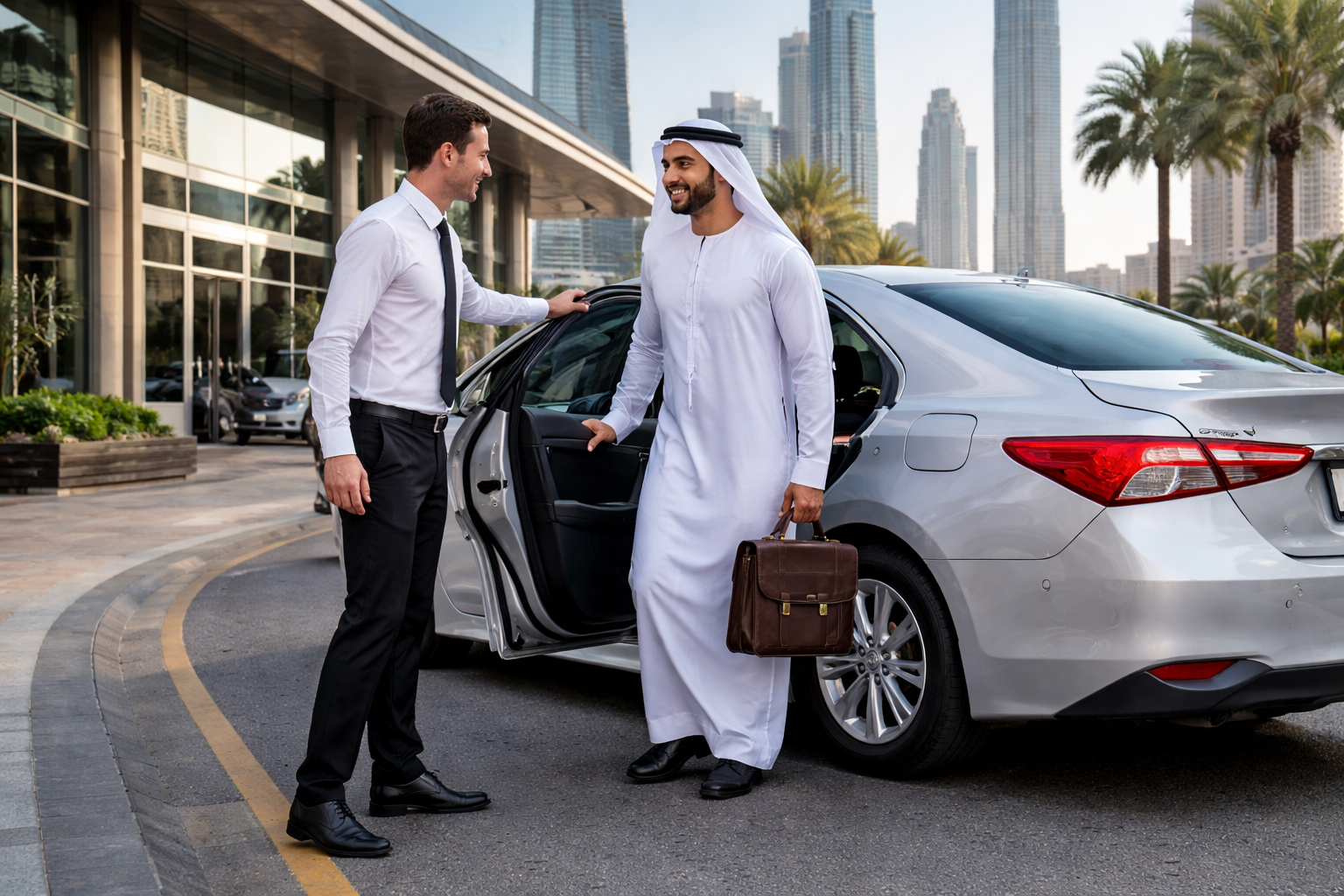 Hire a Driver in Dubai—Your Car, Our Driver service by FWF Safe Driver