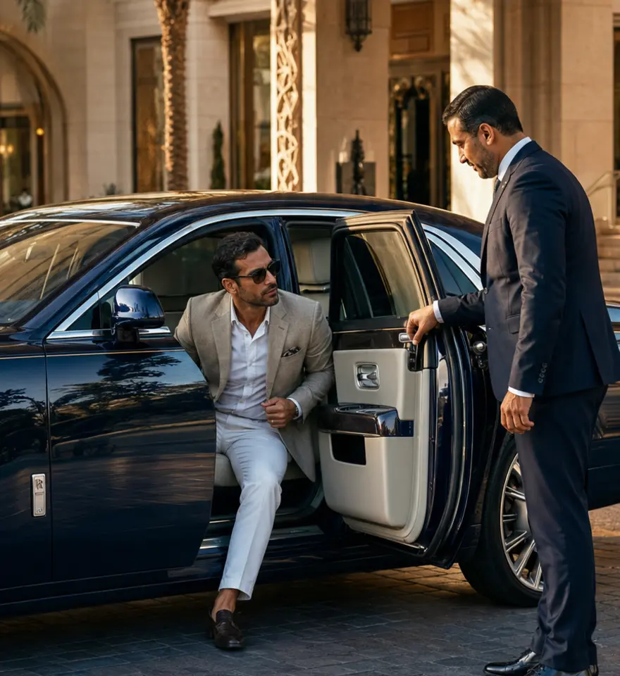 Chauffeur Service in Dubai for Your Own Car service by FWF Safe Driver