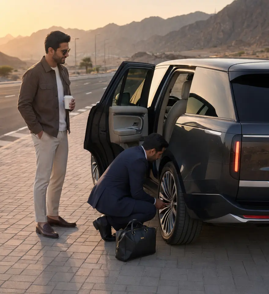 Intercity Driver Service Across the UAE service by FWF Safe Driver