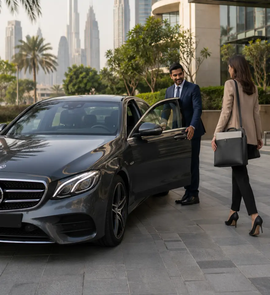 Office Pick and Drop Driver in Dubai service by FWF Safe Driver